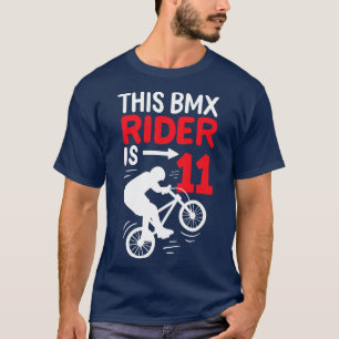 T-shirt 11e anniversaire BMX Rider