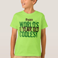 11e anniversaire cadeau World's Coolest 11 ans gar