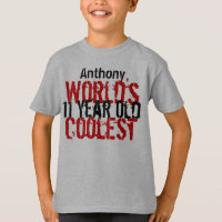 11e anniversaire cadeau World's Coolest 11 ans gar