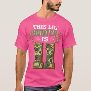 T-shirt 11E Anniversaire Chasse Deer 11 Ans Chasseur