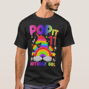 T-shirt 11e anniversaire Fidget Jouet Pop It Anniversaire