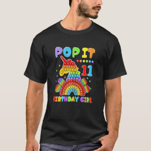 T-shirt 11e anniversaire fille Pop It Fidget jouet 11 ans