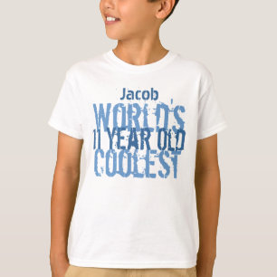 T-shirt 11e anniversaire Gift Le meilleur garçon de 11 an