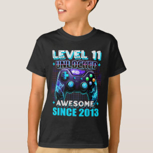 T-shirt 11e Anniversaire Joueur 11 Anniversaire Amusant An