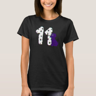 T-shirt 11e Birthday Party Cake Labrador Puppy Dog Owner
