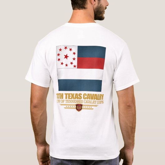 T-shirt 11e cavalerie du Texas (Dos)