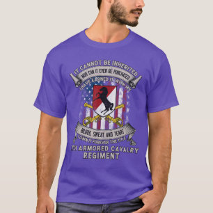 T-shirt 11e régiment de cavalerie blindée Blackhorse Regim