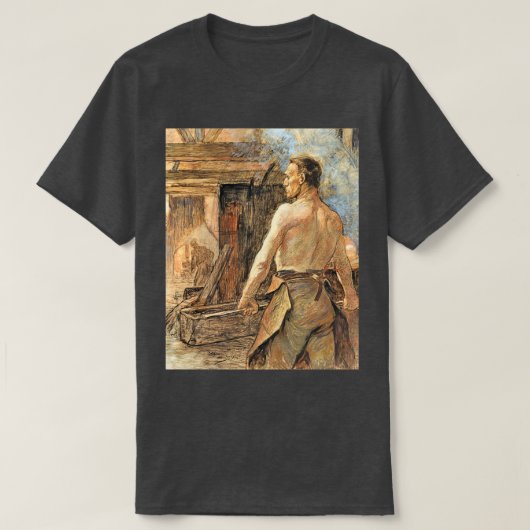 T-shirt 12000pixel500dpi Constantin Meunier Valaja Digital (Design devant)
