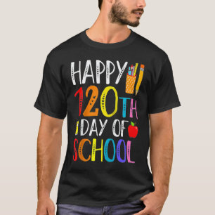 T-shirt 120 Jours D'école Professeur Et Élève Base Raglan