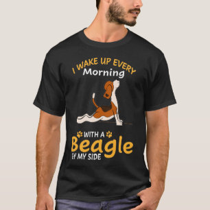T-shirt 128 Je Me Réveille Chaque Matin Avec Un Beagle Par