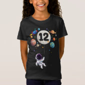 T-Shirt 12 ans Anniversaire Astronaut 12e anniversaire (Devant)
