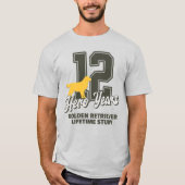 T-shirt 12 ans de héros (Devant)