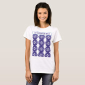 T-shirt 12 brins ADN Motif élégant (Devant entier)