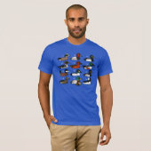 T-shirt 12 canards (Devant entier)