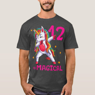 T-shirt 12 Et Les Filles Magiques 12ème Anniversaire Unico
