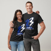 T-shirt 12 Hyper Royal Numéro 23 Air Hyper Royal 12 s (Unisexe)
