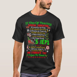 T-shirt 12 Jours D'Enseignement Spécial Enseignant IEPS