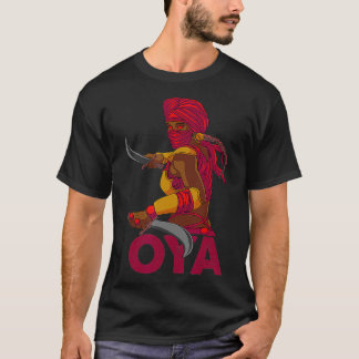 T-shirt 12 Orisha Oya Yoruba Déesse Africaine Dieux Africa
