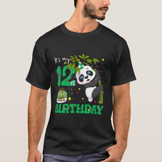 T-shirt 12 Panda Zookeeper (Devant)