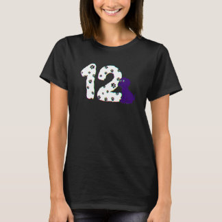 T-shirt 12e fête d'anniversaire gâteau Labrador Chien chio