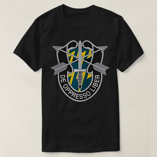 T-shirt 12e Groupe des forces spéciales (12e Groupe des fo (Design devant)