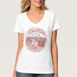T-shirt 132ème Fête Femme Col V