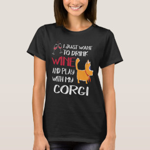T-shirt 138 Je Veux Juste Boire Du Vin
