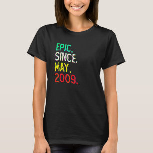 T-shirt 13 ans Epic depuis mai 2009 13e anniversaire