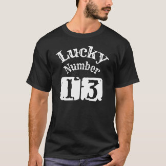 T-shirt 13 - Lucky Numéro 13 Chuck
