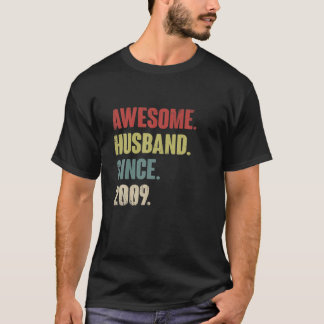 T-shirt 13 Mariage Aniversaire Le Cadeau - Un Mari Awesome