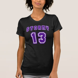 T-shirt 13 orageux