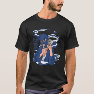 T-shirt 13 Retro Brava Bleu L'Argent Tee Est La Motive Bra