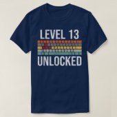 T-shirt 13e Birthday Gamer Birthday for Boys Level 13 Unl (Design devant)
