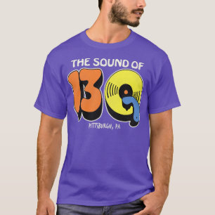 T-shirt 13Q Pittsburgh Retro Defunct Radio Station 1