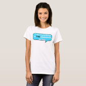 T-shirt 140 caractères (Devant entier)