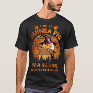 T-shirt 140 Costume Halloween Cochon De Guinée Pour Humain