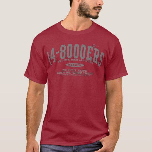 T-shirt 14-8000ers (Devant)