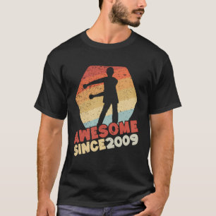 T-shirt 14 Anniversaire Garçon Awesome depuis 2009