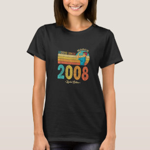T-shirt 14 Anniversaire Mars 2008 Légende depuis 2008 14 A