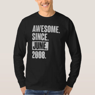 T-shirt 14 Ans 14 Anniversaire Awesome depuis Juin 2000