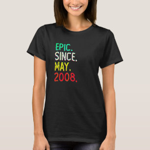T-shirt 14 ans Epic depuis mai 2008 14e anniversaire