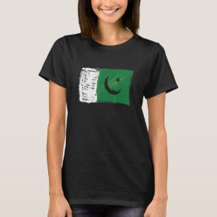 T-shirt 14 août Fête de l'Indépendance Pakistan Drapeau Jo
