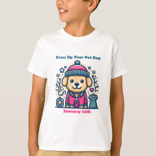 T-shirt 14 janvier - Habillez votre animal de compagnie jo
