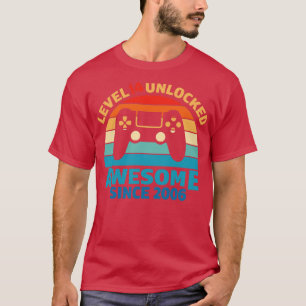 T-shirt 14e anniversaire Awesome Gamer
