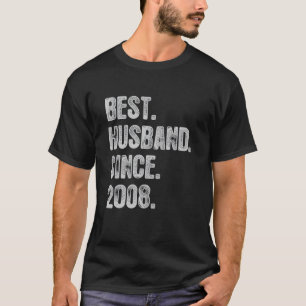 T-shirt 14e anniversaire du Mariage pour lui meilleur mari