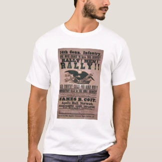 T-shirt 14ème Affiche de recrutement d'infanterie du