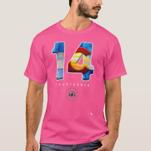 T-shirt 14Er Mountain Escalade Colorado - Fourteener