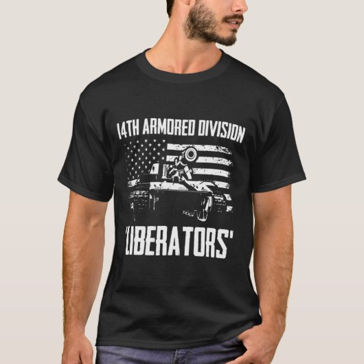 T-shirt 14th Armored Division Liberators (Devant)