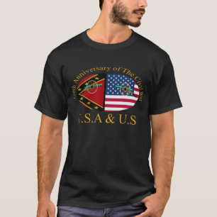 T-shirt 150th Anniversaire de la guerre civile C S A et