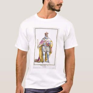 T-shirt 1527-98) rois de Philip II (de l'Espagne de